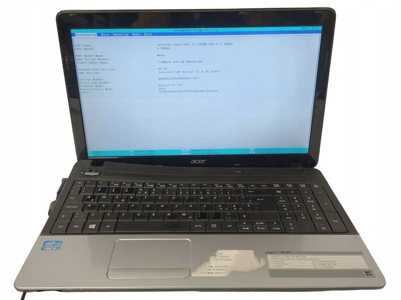 Acer Aspire E1-571 a Bluetooth – które wersje mają ten moduł?