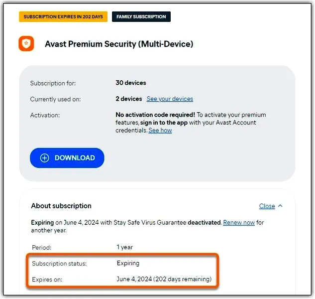 Jak usunąć subskrypcję Avast i wyłączyć automatyczne płatności