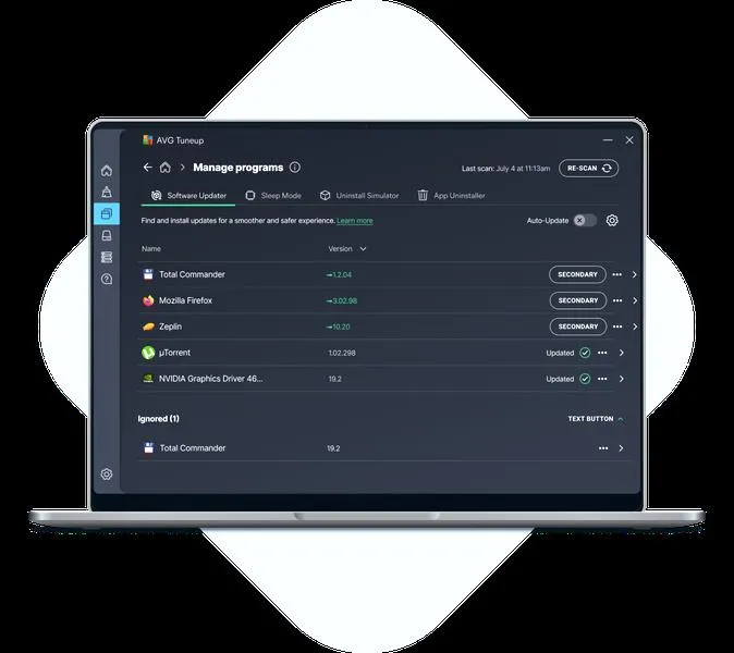 AVG Web TuneUp