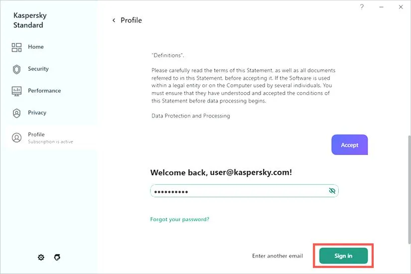 Antywirus Kaspersky