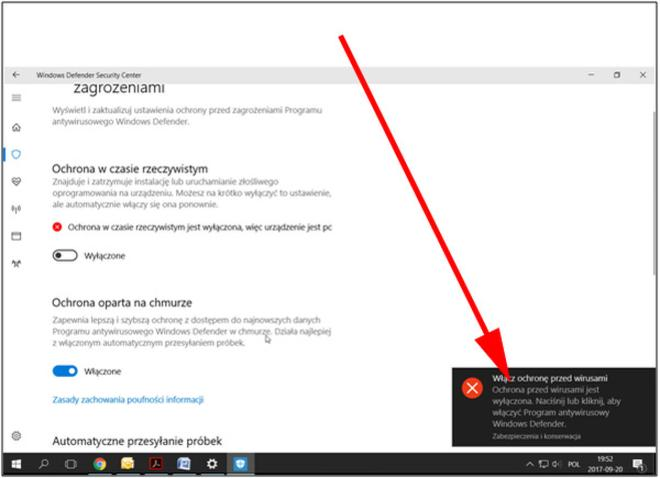 Antywirus na Windows 10