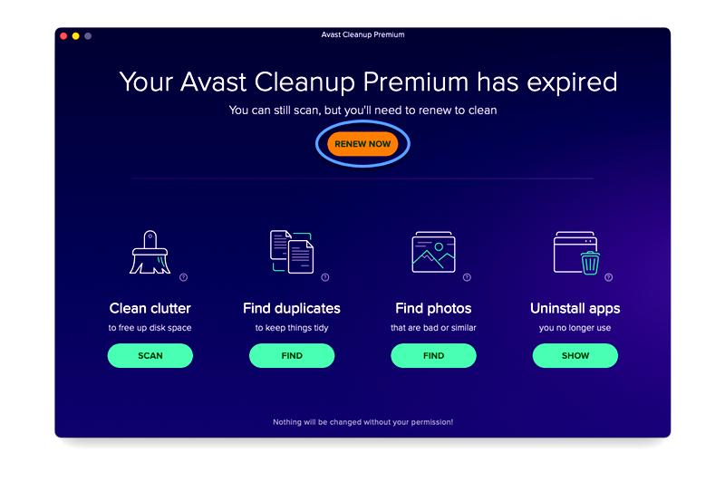 Anulowanie subskrypcji Avast