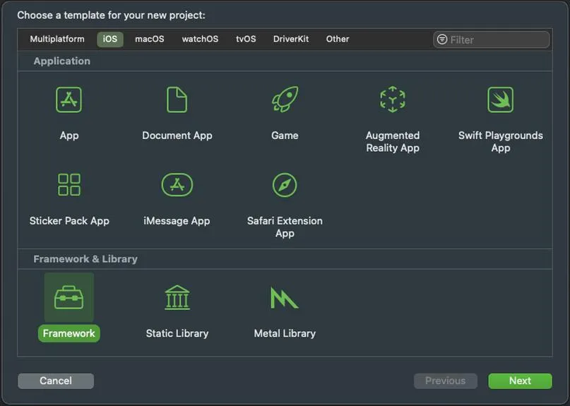 Avg framework
