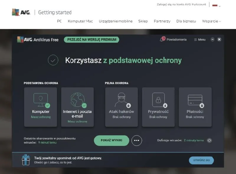 Bezpieczna instalacja antywirusa