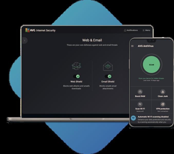 Funkcje AVG AntiVirus