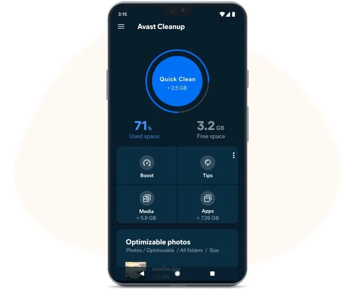 Instalacja Avast na Androidzie