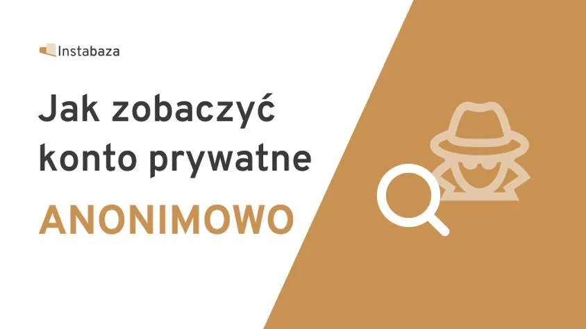 Konto prywatne na Instagramie