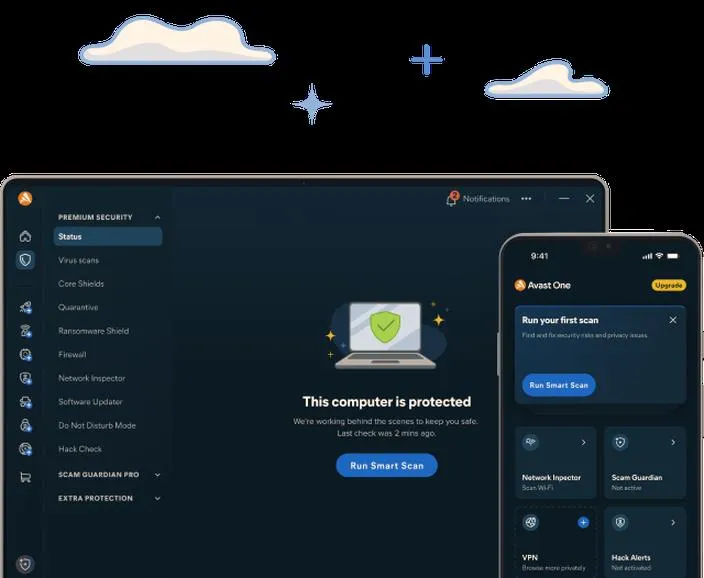Odinstalowanie Avast