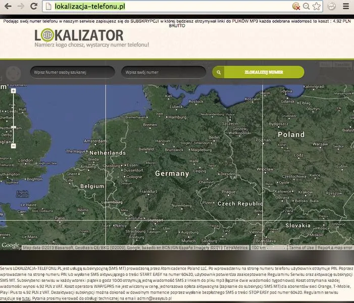 Ostatnia znana lokalizacja