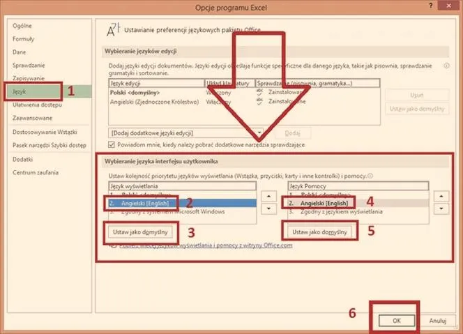 Polski interfejs Microsoft Office