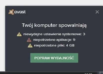 Problemy z internetem