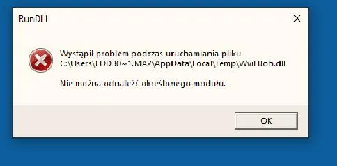 Problemy z plikami DLL