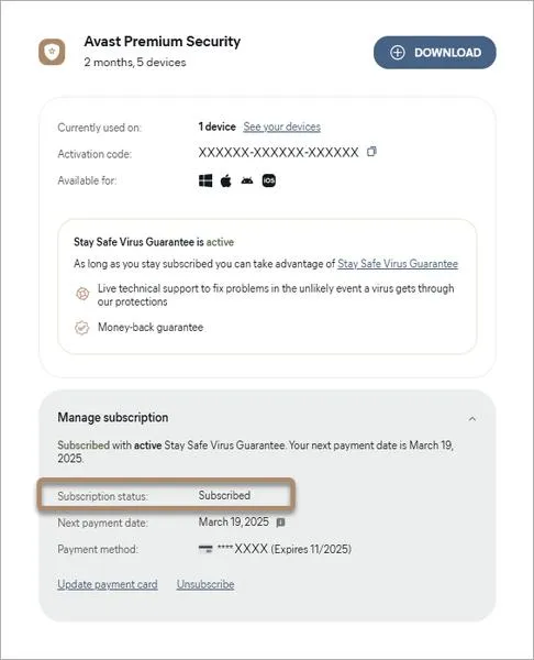 Usuwanie Avast Secure Browser