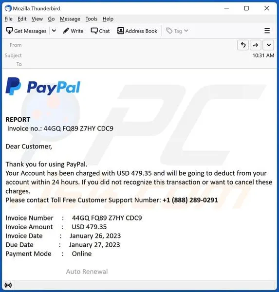 Usuwanie konta PayPal