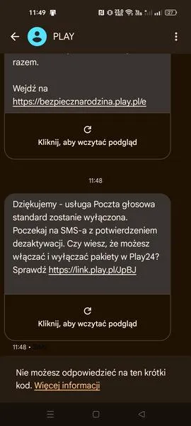 Włączanie poczty głosowej