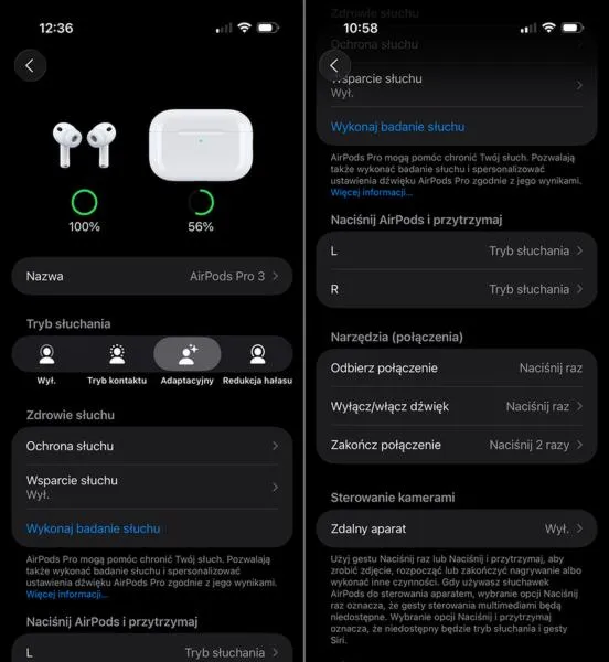 Wydajność baterii AirPods