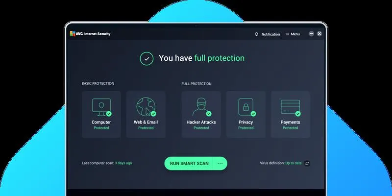 Wyłączanie AVG antivirus