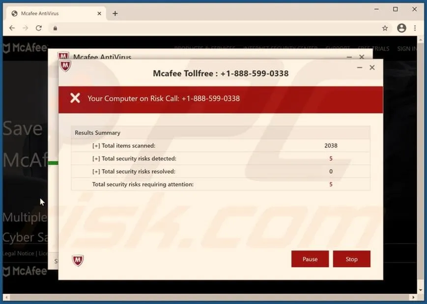 Wyłączanie antywirusa McAfee
