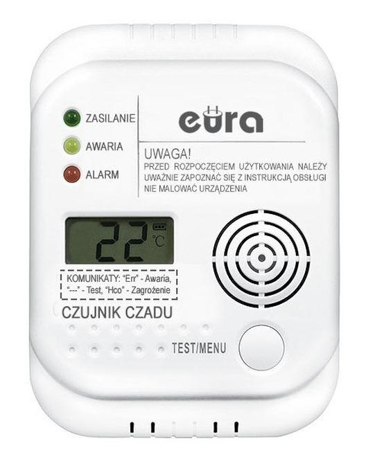 Wymiana baterii w czujniku czadu